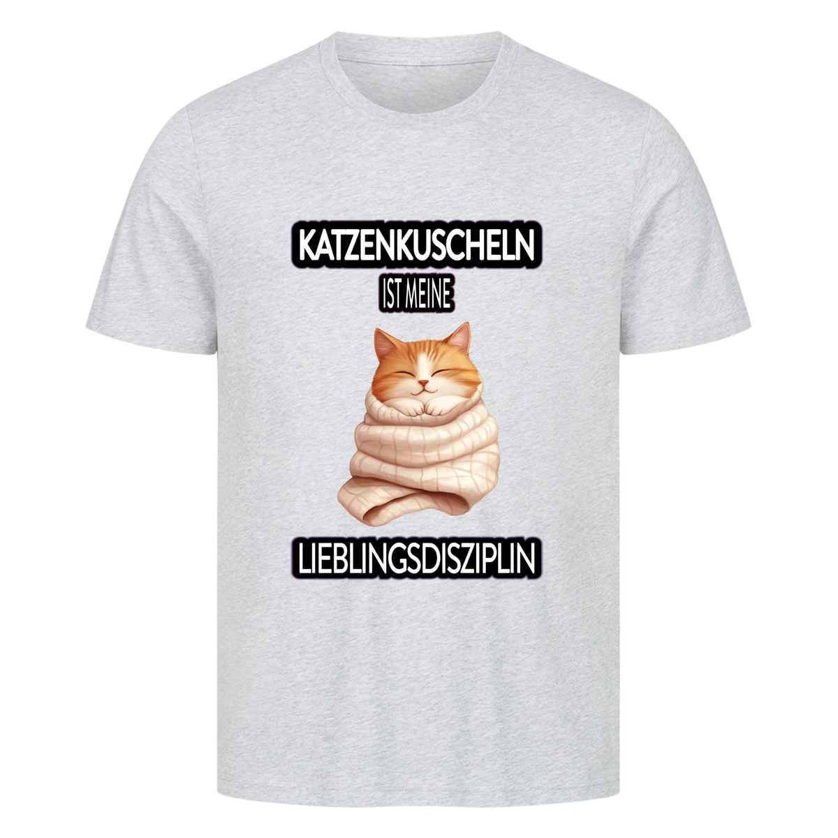 Katzenkuscheln Personalisiert - Premium T-Shirt