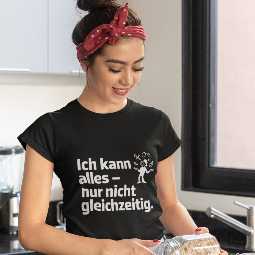 Ich kann alles nur nicht gleichzeitig - Premium T-Shirt Unisex