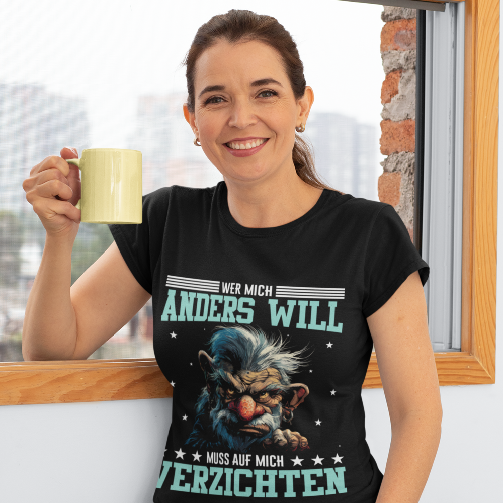 Wer mich anders will - Premium T-Shirt Unisex