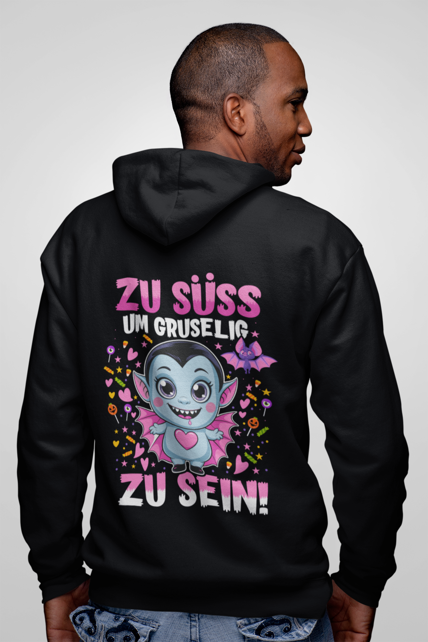 Zu süß um Gruselig zu sein - Zipper Hoodie Unisex