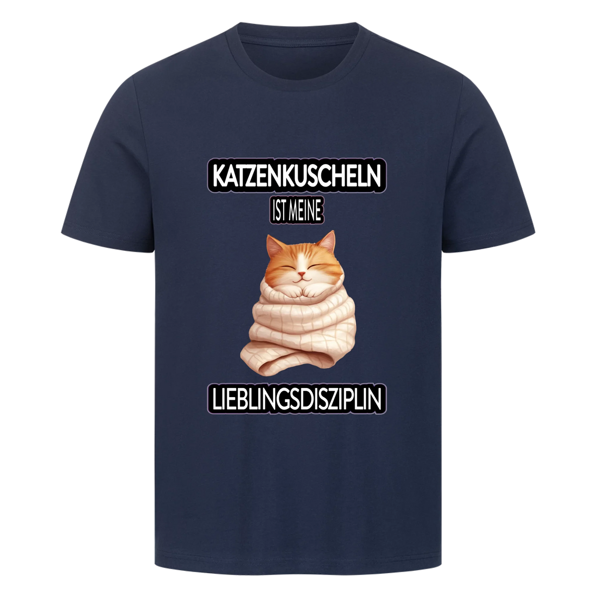 Katzenkuscheln Personalisiert - Premium T-Shirt