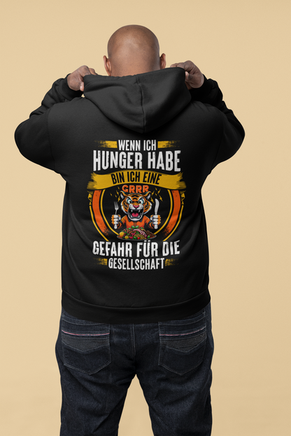 Wenn ich Hunger habe - Premium Hoodie Unisex