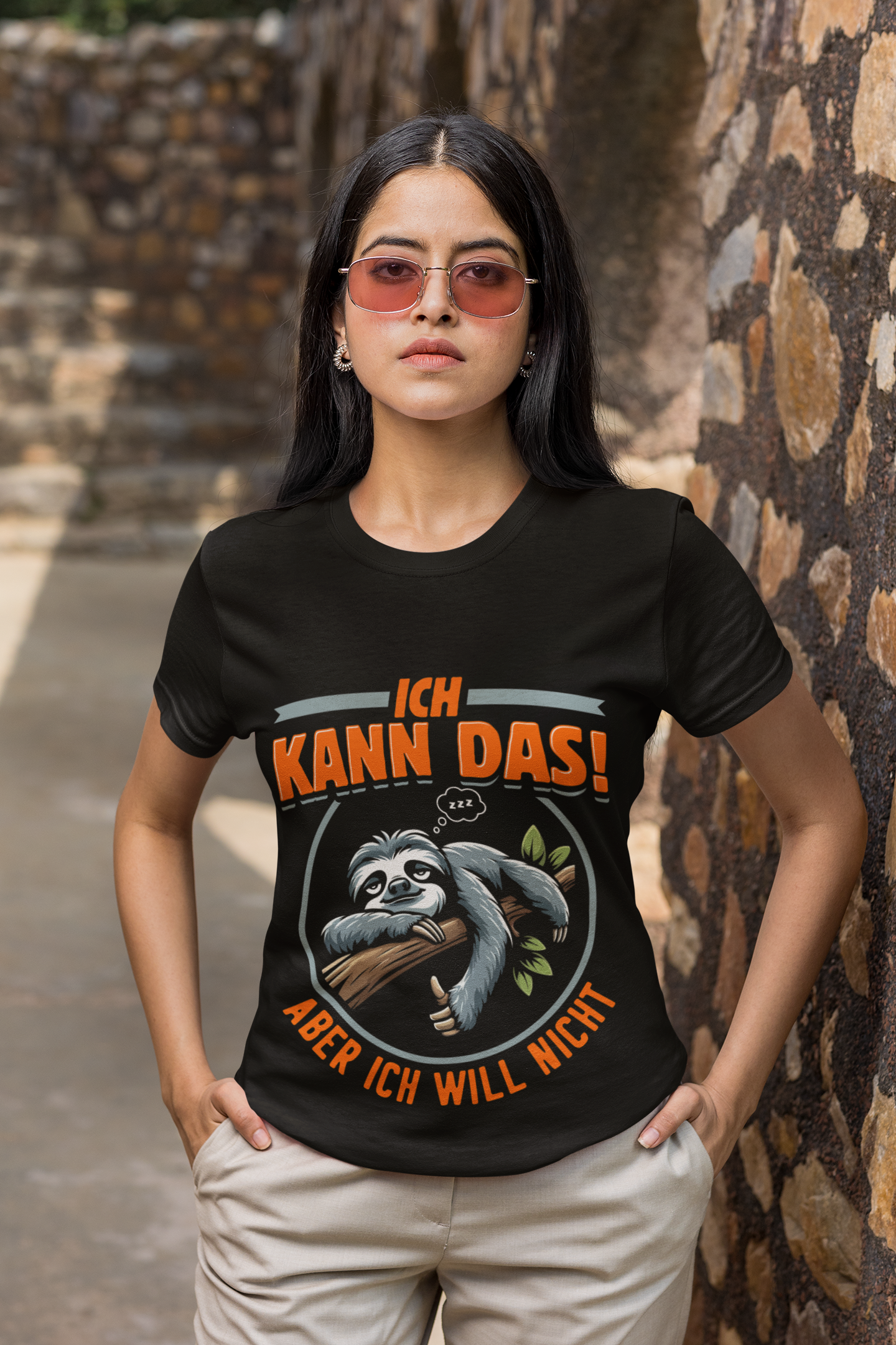 Ich kann das, aber ich will nicht“ – Faulheits-Premium T-Shirt (Unisex)