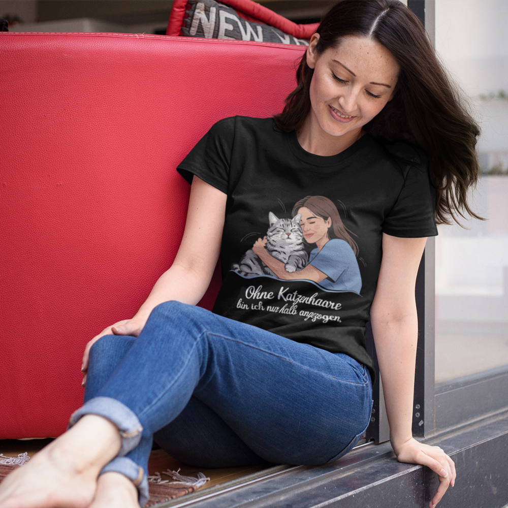 Ohne Katzenhaare - Premium T-Shirt Unisex