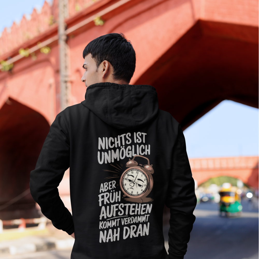 Früh Aufstehen -  Premium Hoodie Unisex