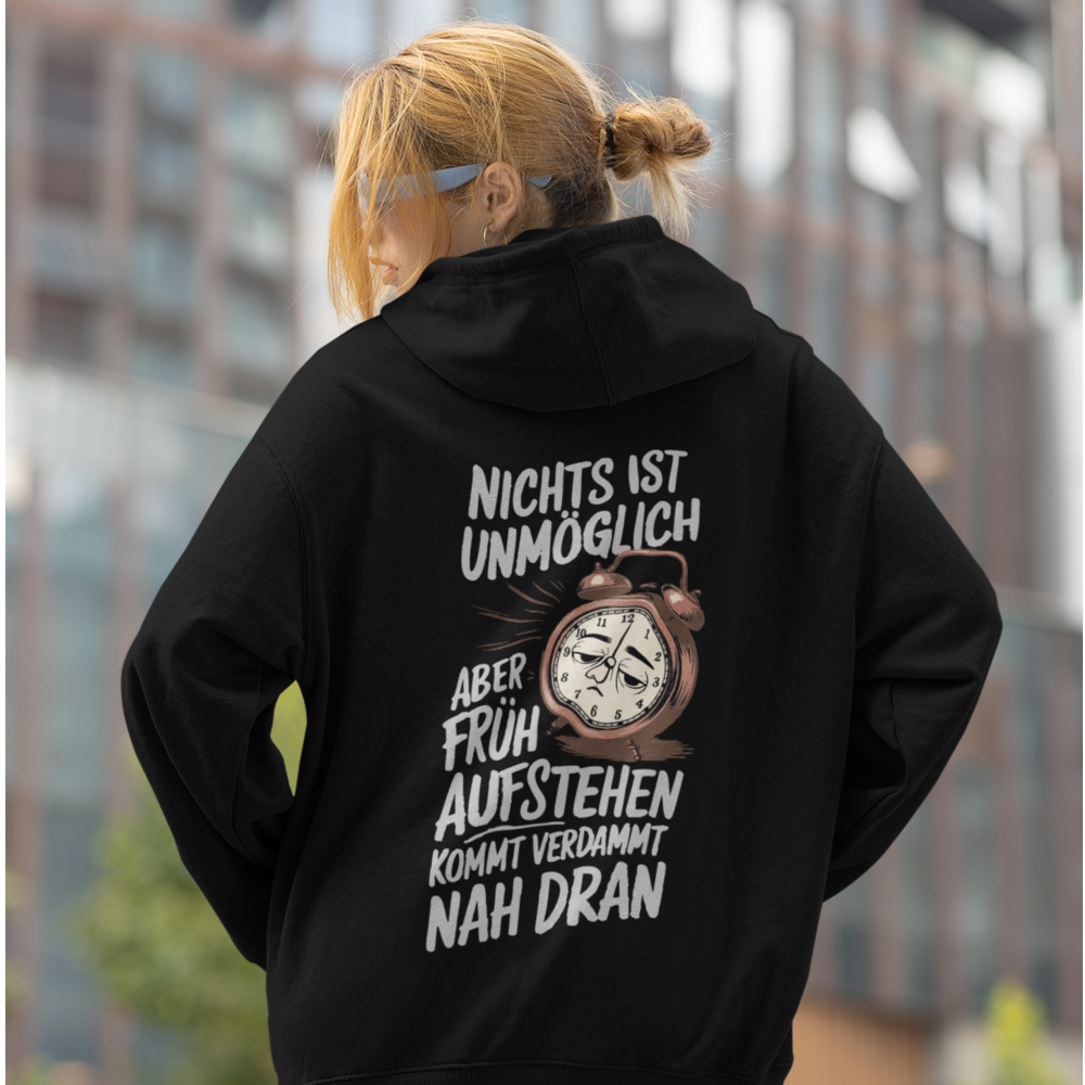 Früh Aufstehen -  Premium Hoodie Unisex