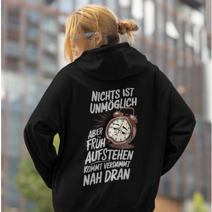 Früh Aufstehen -  Premium Hoodie Unisex