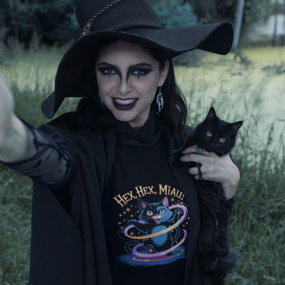 Hex, Hex, Miau - Premium T-Shirt Unisex